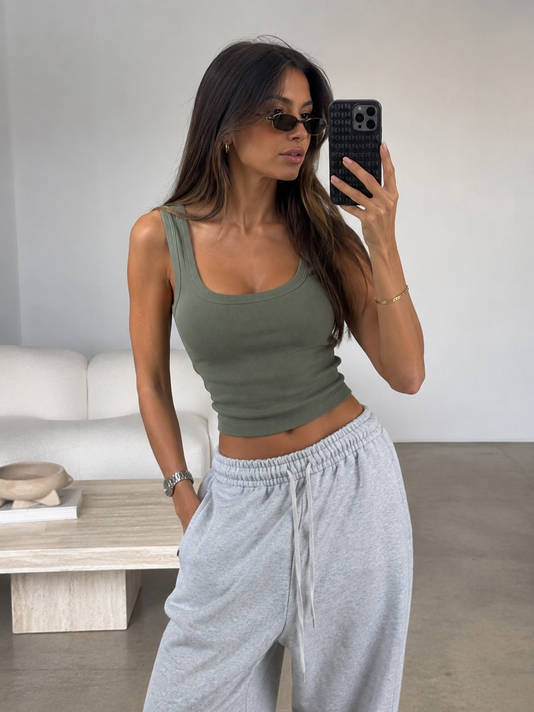 Essential Ribbed Tank 3